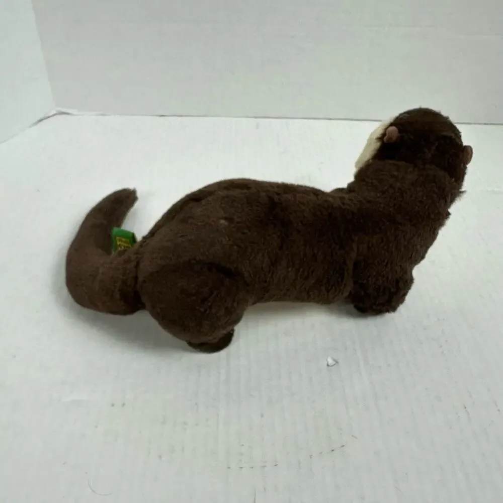 Wild Republic River Otter Plush Stuffed Animal Brown Realistic K & M 10